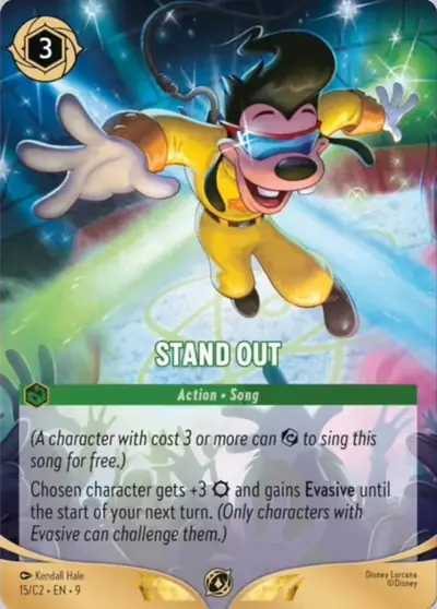 Stand Out – Disney Lorcana 卡牌圖片