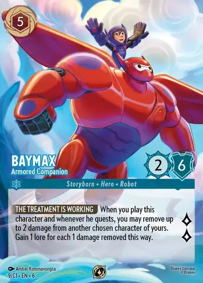 Baymax – Armored Companion – Disney Lorcana 卡牌圖片