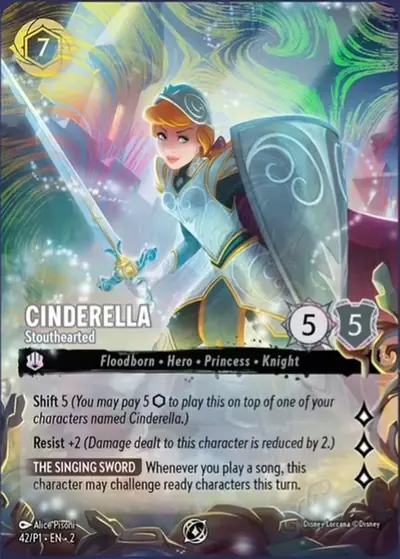 Cinderella – Stouthearted – Disney Lorcana 卡牌圖片