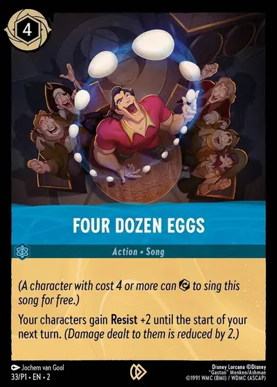 Four Dozen Eggs – Disney Lorcana 卡牌圖片
