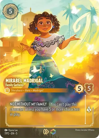 Mirabel Madrigal – Family Gatherer – Disney Lorcana 卡牌圖片