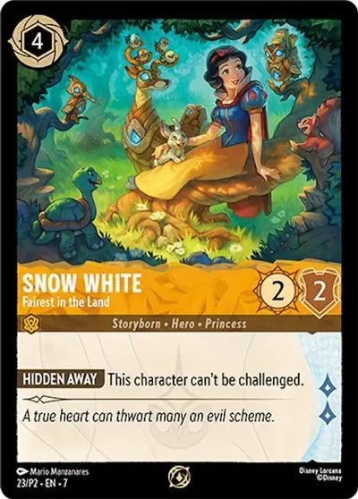 Snow White – Fairest in the Land – Disney Lorcana 卡牌圖片