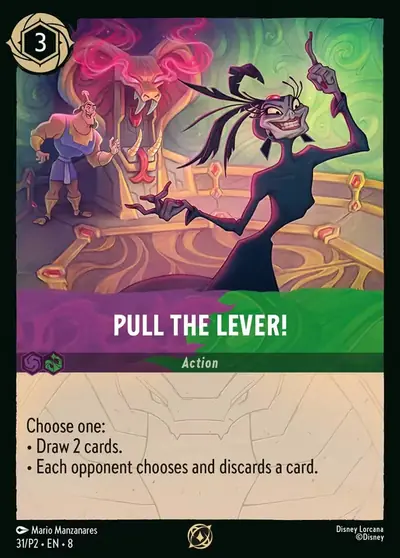 Pull the Lever! – Disney Lorcana 卡牌圖片