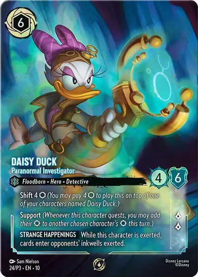 Daisy Duck – Paranormal Investigator – Disney Lorcana 卡牌圖片