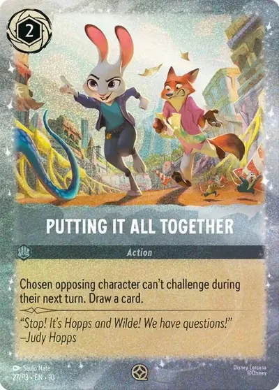 Putting It All Together – Disney Lorcana 卡牌圖片