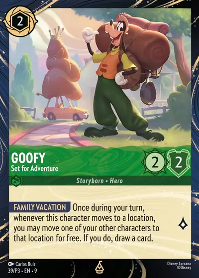 Goofy – Set for Adventure – Disney Lorcana 卡牌圖片