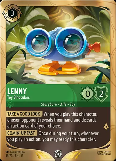 Lenny – Toy Binoculars – Disney Lorcana 卡牌圖片