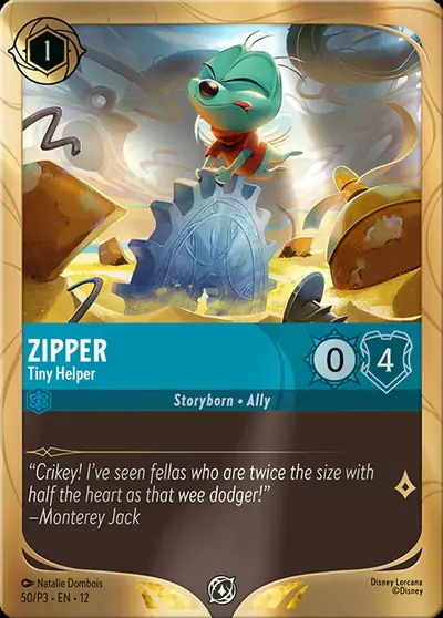 Zipper – Tiny Helper – Disney Lorcana 卡牌圖片