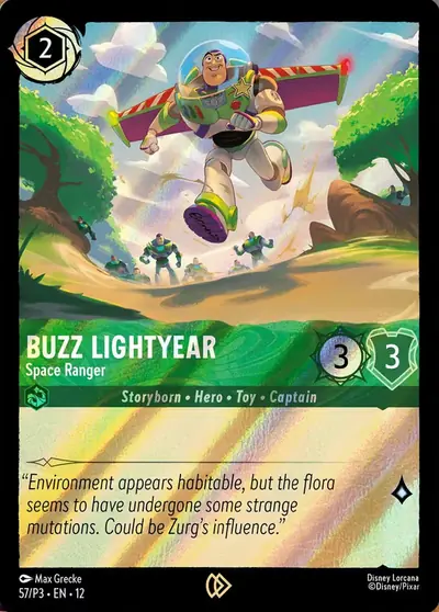 Buzz Lightyear – Space Ranger – Disney Lorcana 卡牌圖片