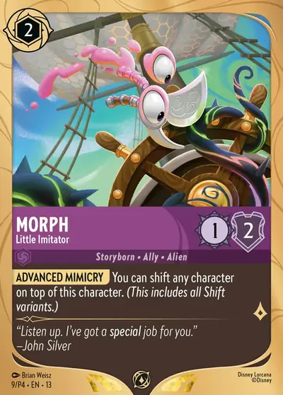 Morph – Little Imitator – Disney Lorcana 卡牌圖片