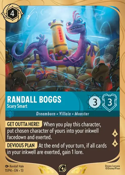 Randall Boggs – Scary Smart – Disney Lorcana 卡牌圖片