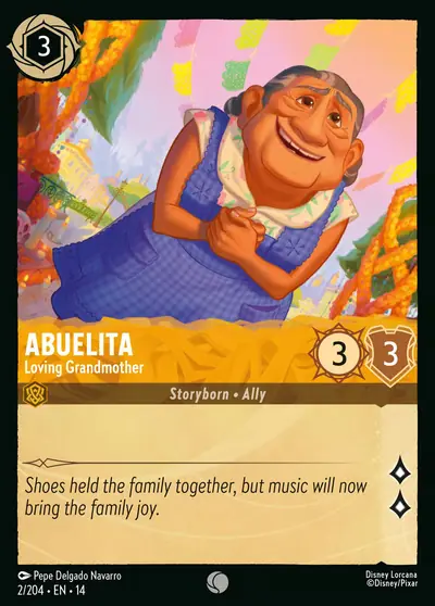 Abuelita – Loving Grandmother – Disney Lorcana 卡牌圖片