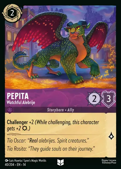 Pepita – Watchful Alebrije – Disney Lorcana 卡牌圖片