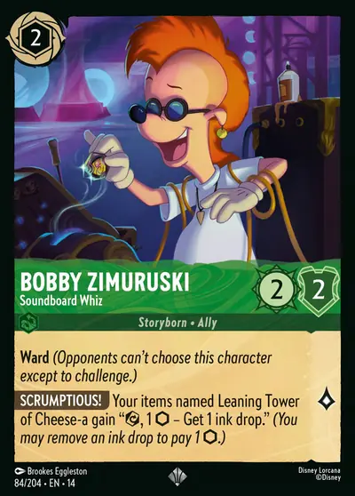 Bobby Zimuruski – Soundboard Whiz – Disney Lorcana 卡牌圖片