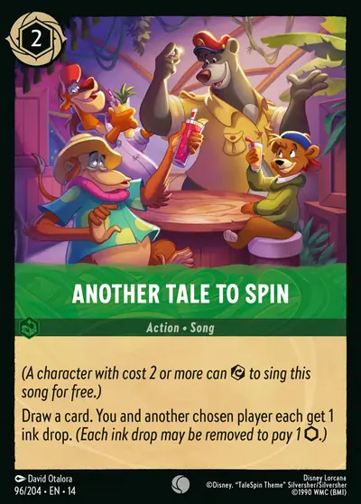 Another Tale to Spin – Disney Lorcana 卡牌圖片
