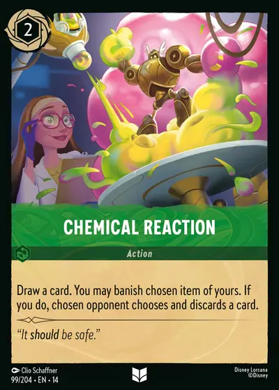 Chemical Reaction – Disney Lorcana 卡牌圖片