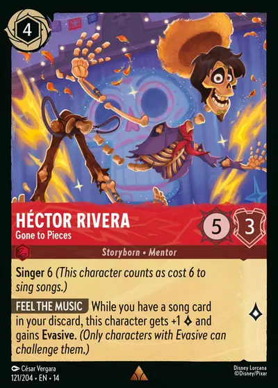Héctor Rivera – Gone to Pieces – Disney Lorcana 卡牌圖片