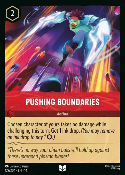 Pushing Boundaries – Disney Lorcana 卡牌圖片
