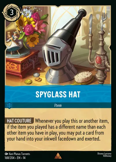 Spyglass Hat – Disney Lorcana 卡牌圖片