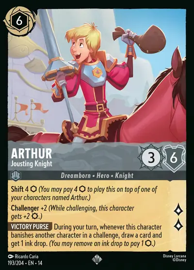 Arthur – Jousting Knight
