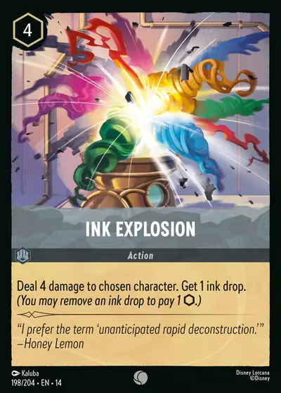 Ink Explosion – Disney Lorcana 卡牌圖片