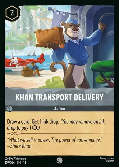 Khan Transport Delivery – Disney Lorcana 卡牌圖片