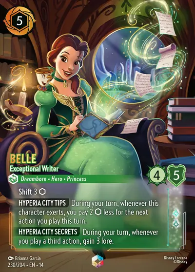 Belle – Exceptional Writer