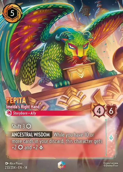 Pepita – Imelda's Right Hand – Disney Lorcana 卡牌圖片