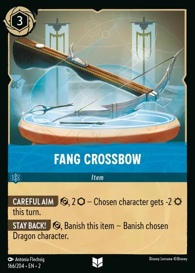 Fang Crossbow – Disney Lorcana 卡牌圖片