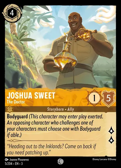 Joshua Sweet – The Doctor – Disney Lorcana 卡牌圖片