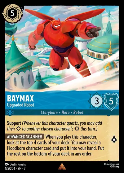 Baymax – Upgraded Robot – Disney Lorcana 卡牌圖片