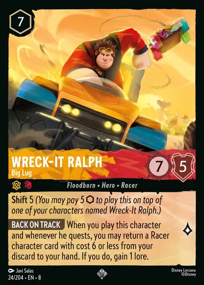 Wreck-It Ralph – Big Lug – Disney Lorcana 卡牌圖片