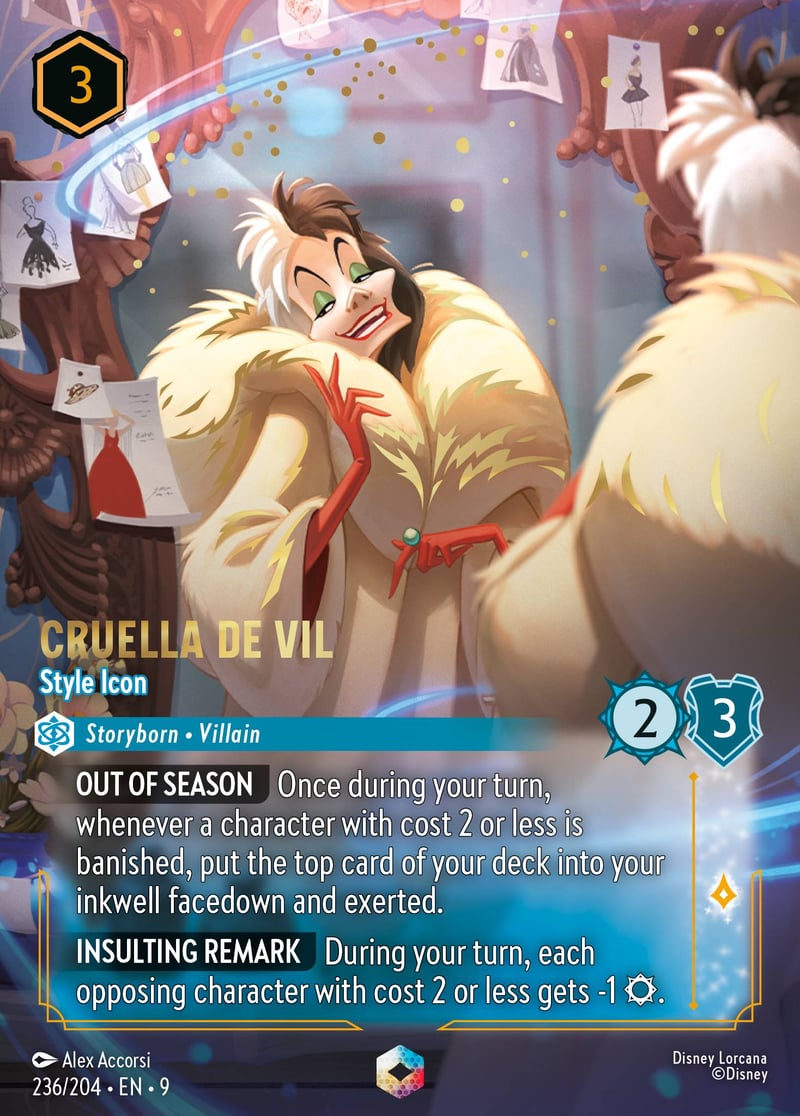 Cruella De Vil – Style Icon